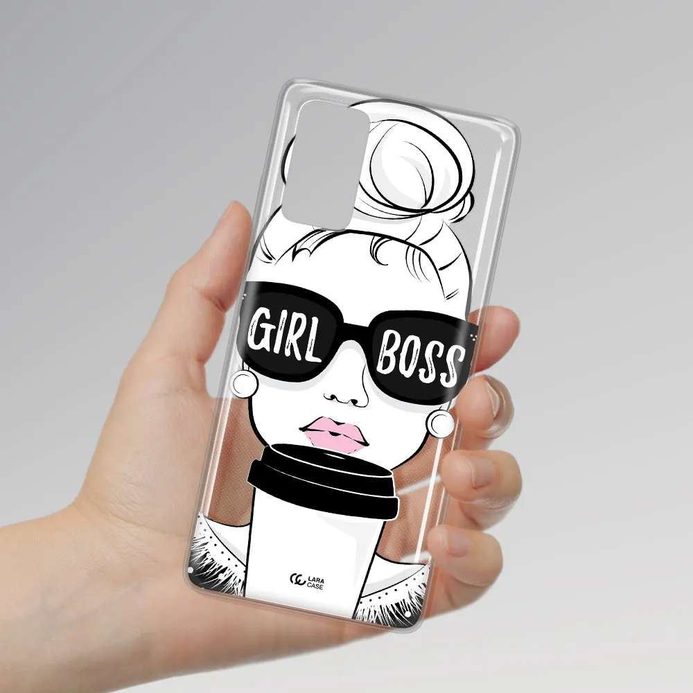 Girl Boss Samsung Note 20 Clear TPU Case