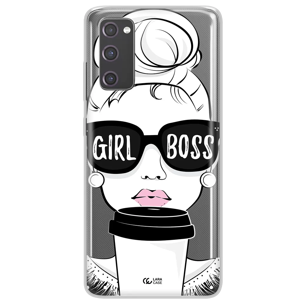 Girl Boss Samsung S20 Fe Clear TPU Case