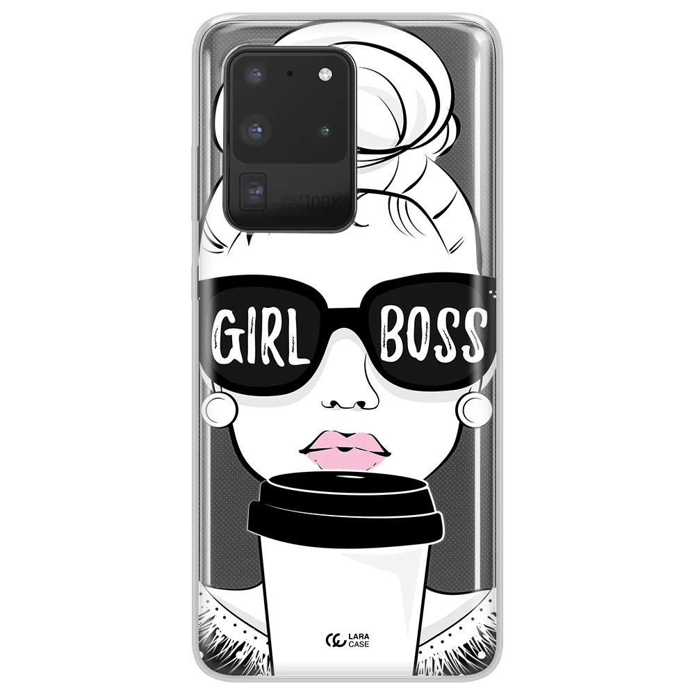 Girl Boss Samsung S20 Ultra Clear TPU Case