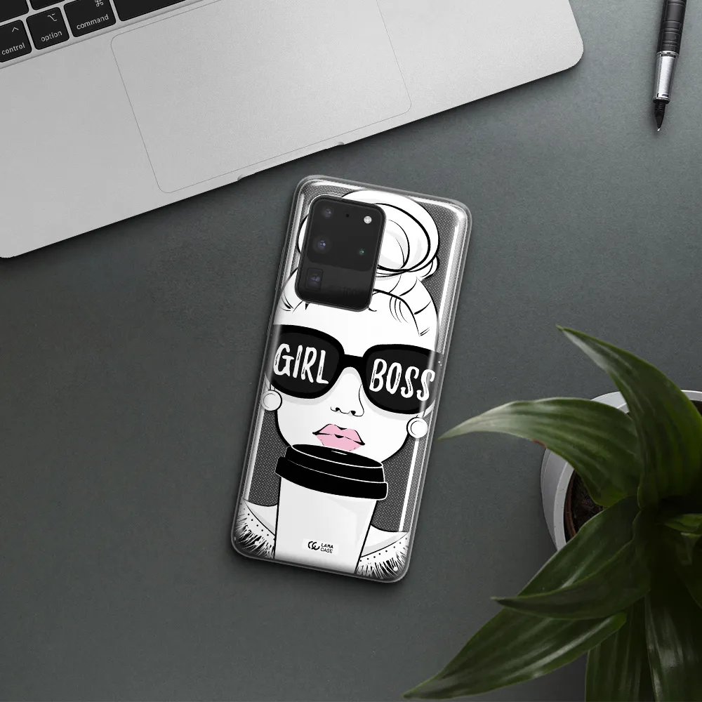 Girl Boss Samsung S20 Ultra Clear TPU Case