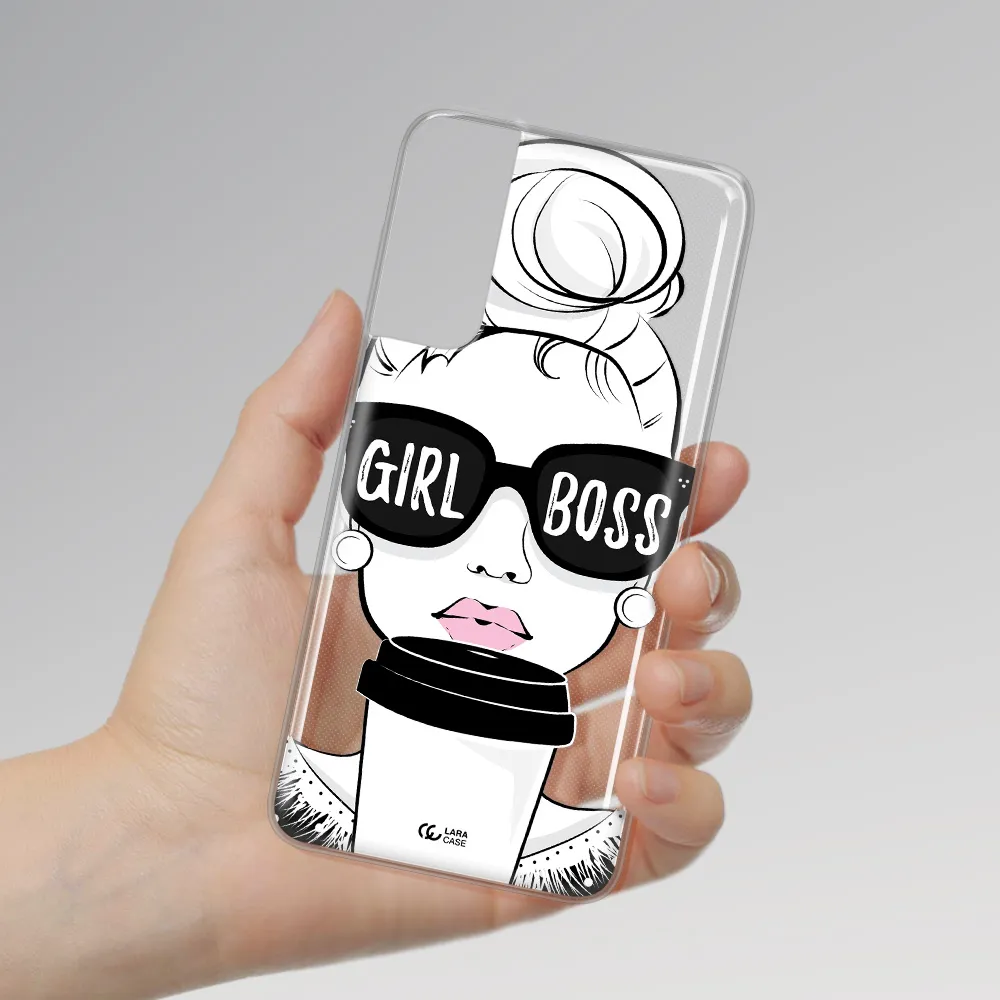 Girl Boss Samsung S21 Clear TPU Case