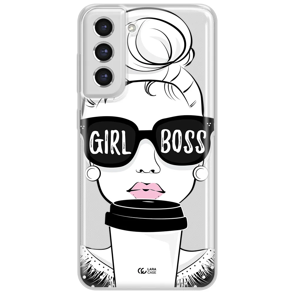 Girl Boss Samsung S21 Fe Clear Tpu Case