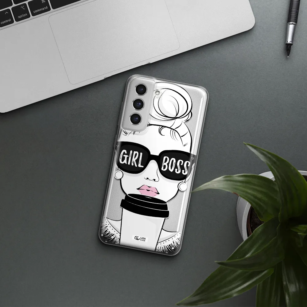 Girl Boss Samsung S21 Fe Clear Tpu Case