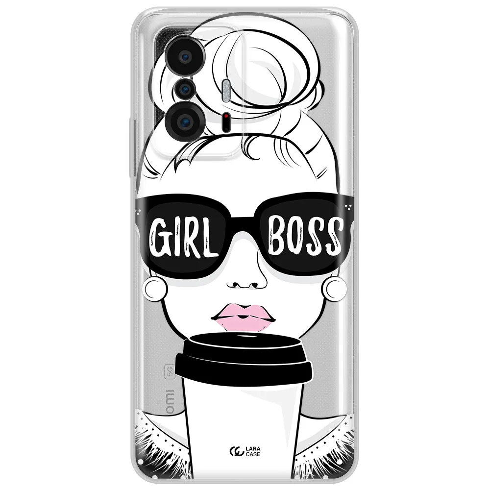 Girl Boss Xiaomi 11T Clear Tpu Case