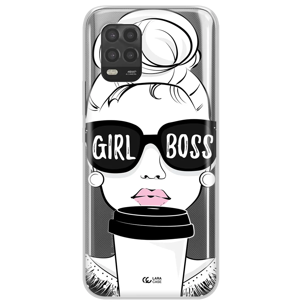 Girl Boss Xiaomi Mi 10 Lite Clear TPU Case