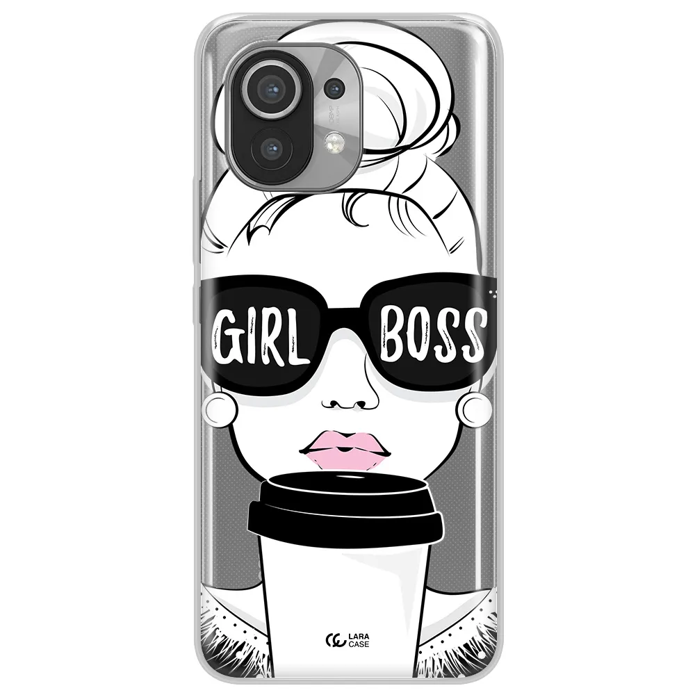 Girl Boss Xiaomi Mi 11 Clear TPU Case