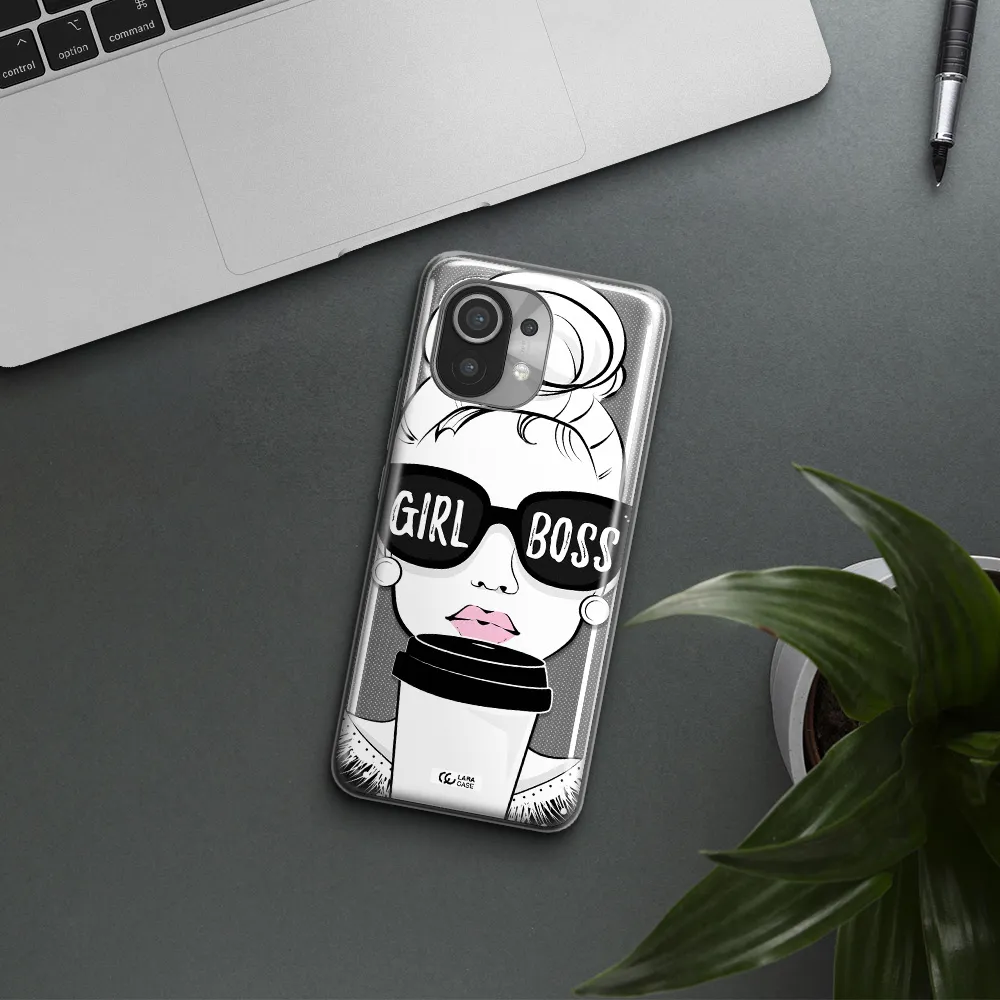 Girl Boss Xiaomi Mi 11 Clear TPU Case