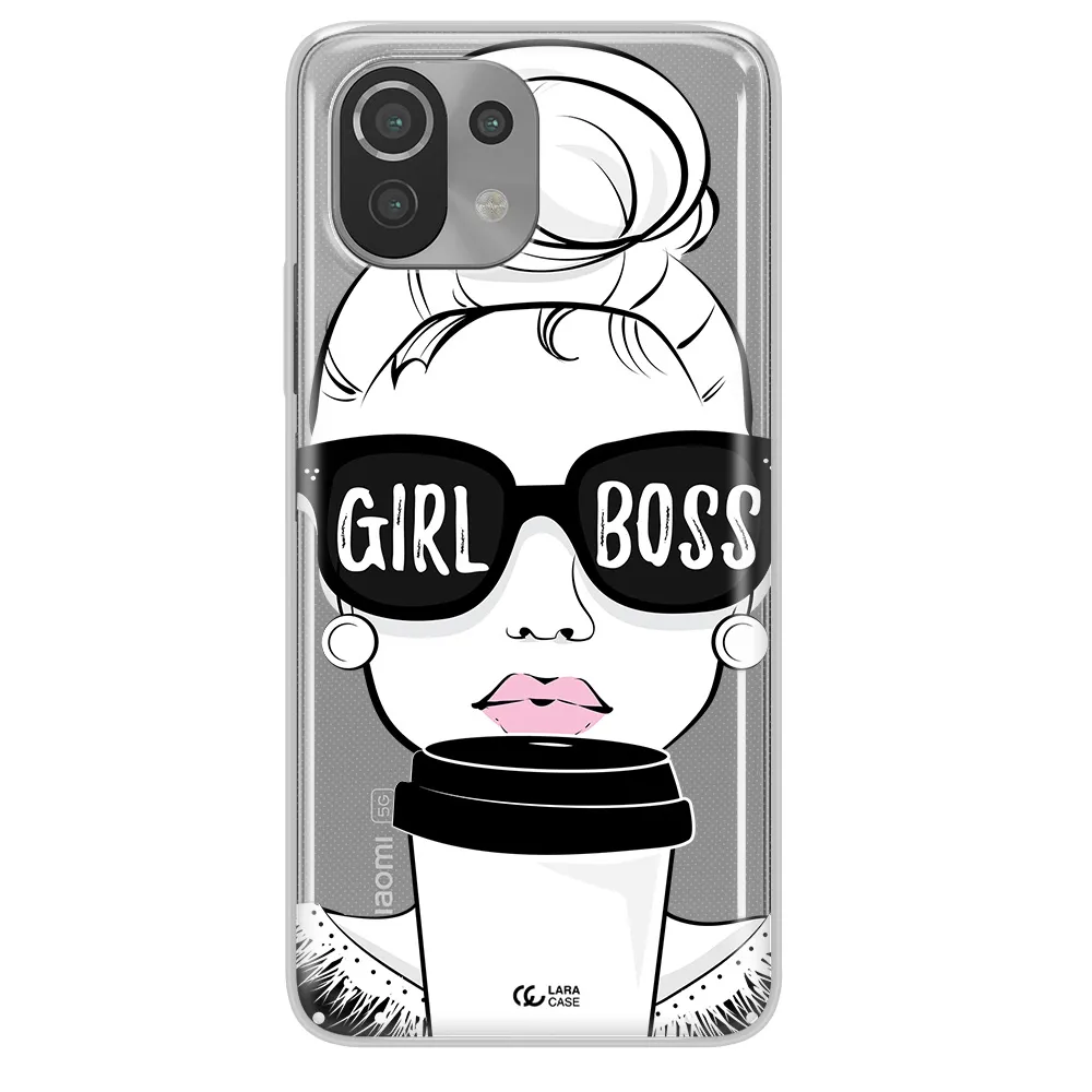 Girl Boss Xiaomi Mi 11 Lite Clear TPU Case