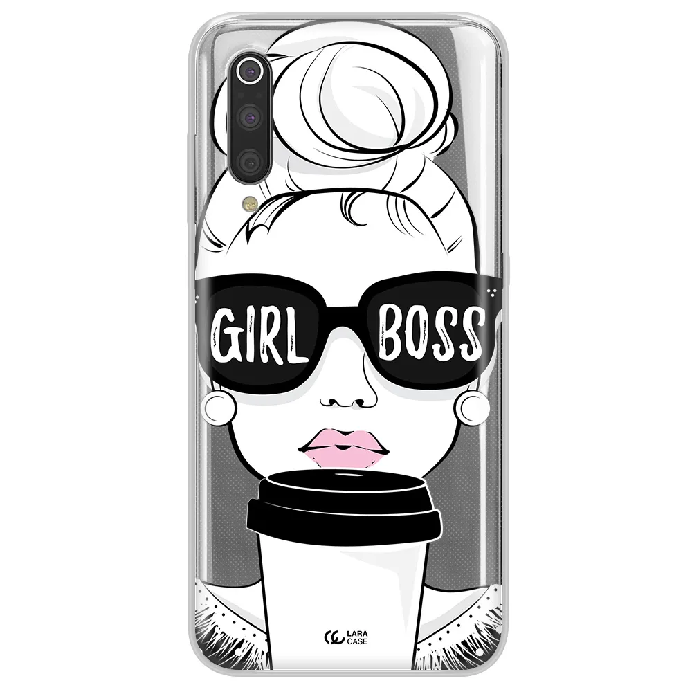 Girl Boss Xiaomi Mi 9 Clear TPU Case