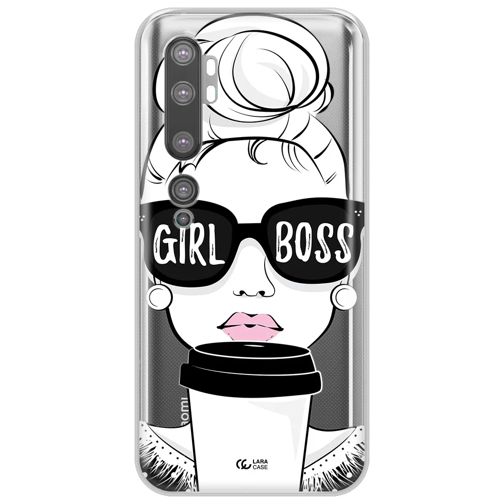 Girl Boss Xiaomi Mi Note 10 Clear TPU Case