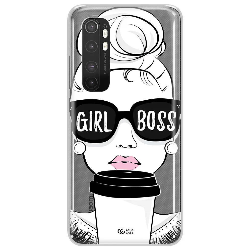 Girl Boss Xiaomi Mi Note 10 Lite Clear TPU Case