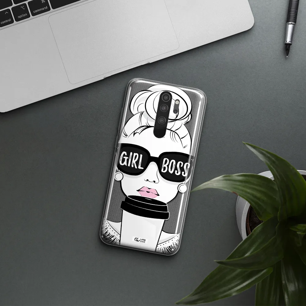 Girl Boss Xiaomi Note 8 Pro Clear TPU Case