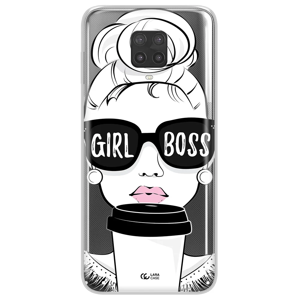 Girl Boss Xiaomi Note 9 Pro Clear TPU Case