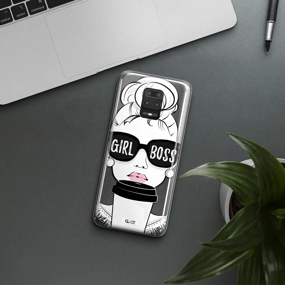 Girl Boss Xiaomi Note 9S Clear TPU Case