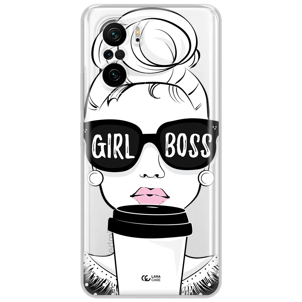 Girl Boss Xiaomi Poco F3 Clear Tpu Case