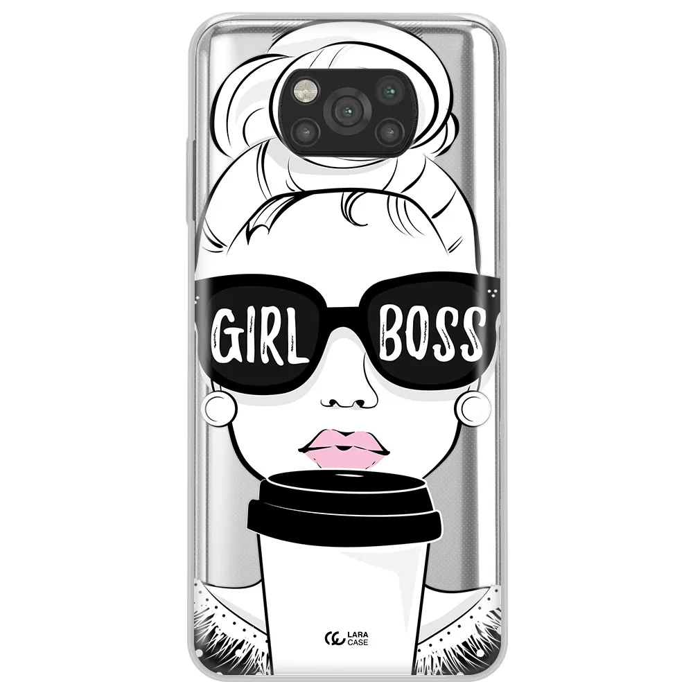 Girl Boss Xiaomi Poco X3 Clear TPU Case
