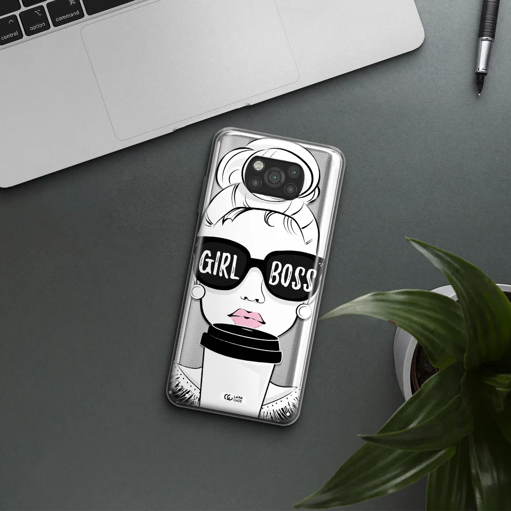 Girl Boss Xiaomi Poco X3 Clear TPU Case
