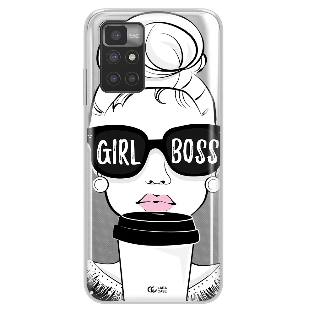 Girl Boss Xiaomi Redmi 10 Clear TPU Case