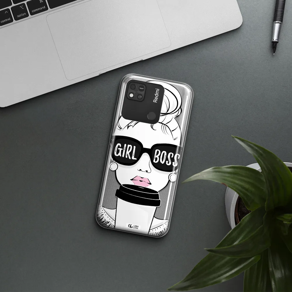Girl Boss Xiaomi Redmi 10A Clear TPU Case