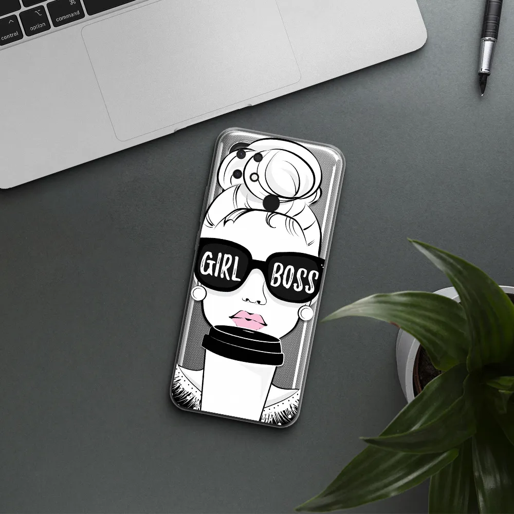 Girl Boss Xiaomi Redmi 10C Clear TPU Case