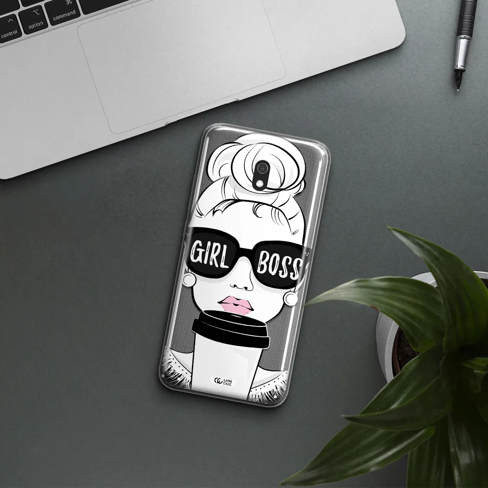 Girl Boss Xiaomi Redmi 8A Clear TPU Case