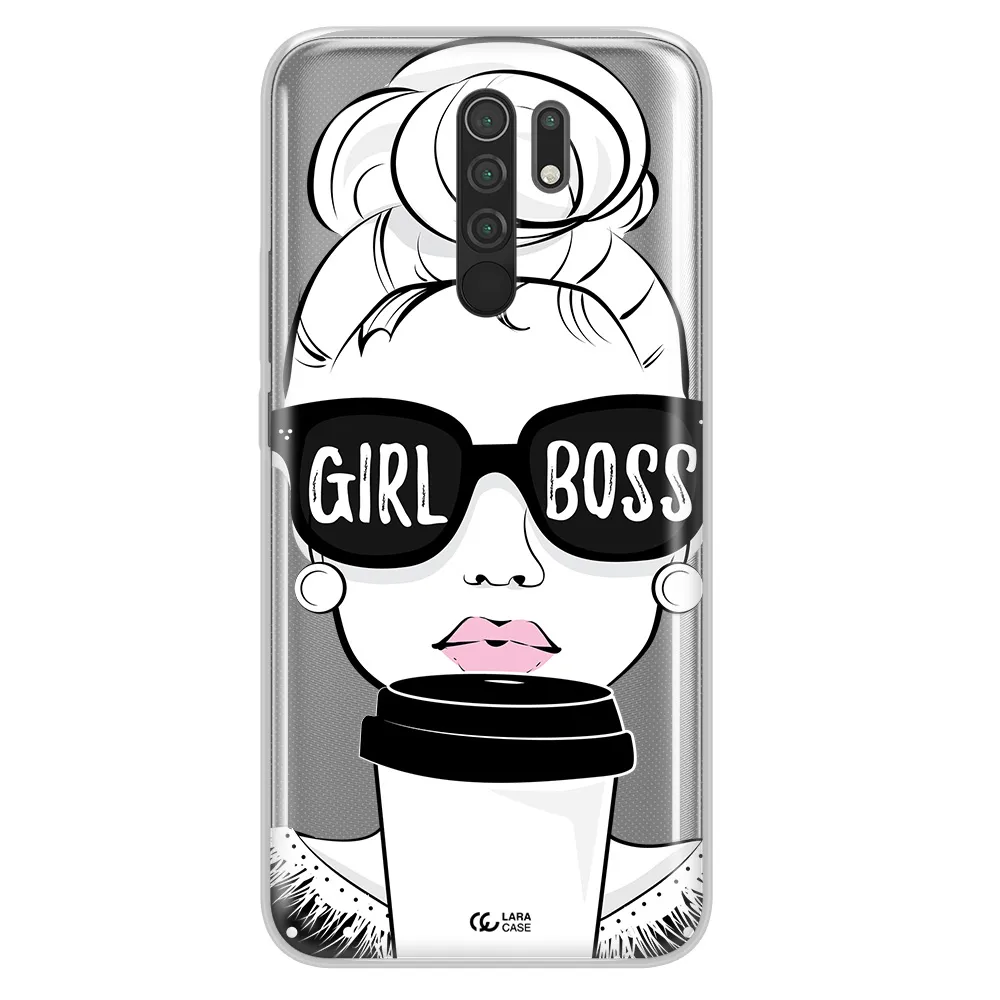 Girl Boss Xiaomi Redmi 9 Clear TPU Case