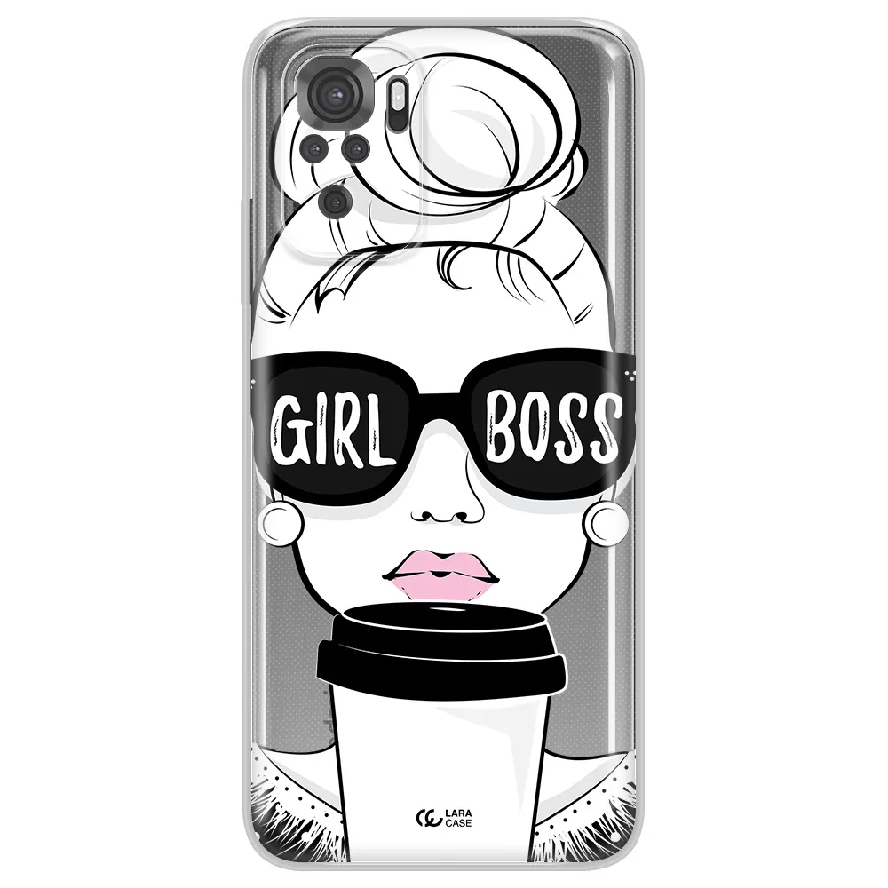 Girl Boss Xiaomi Redmi Note 10S Clear Tpu Case