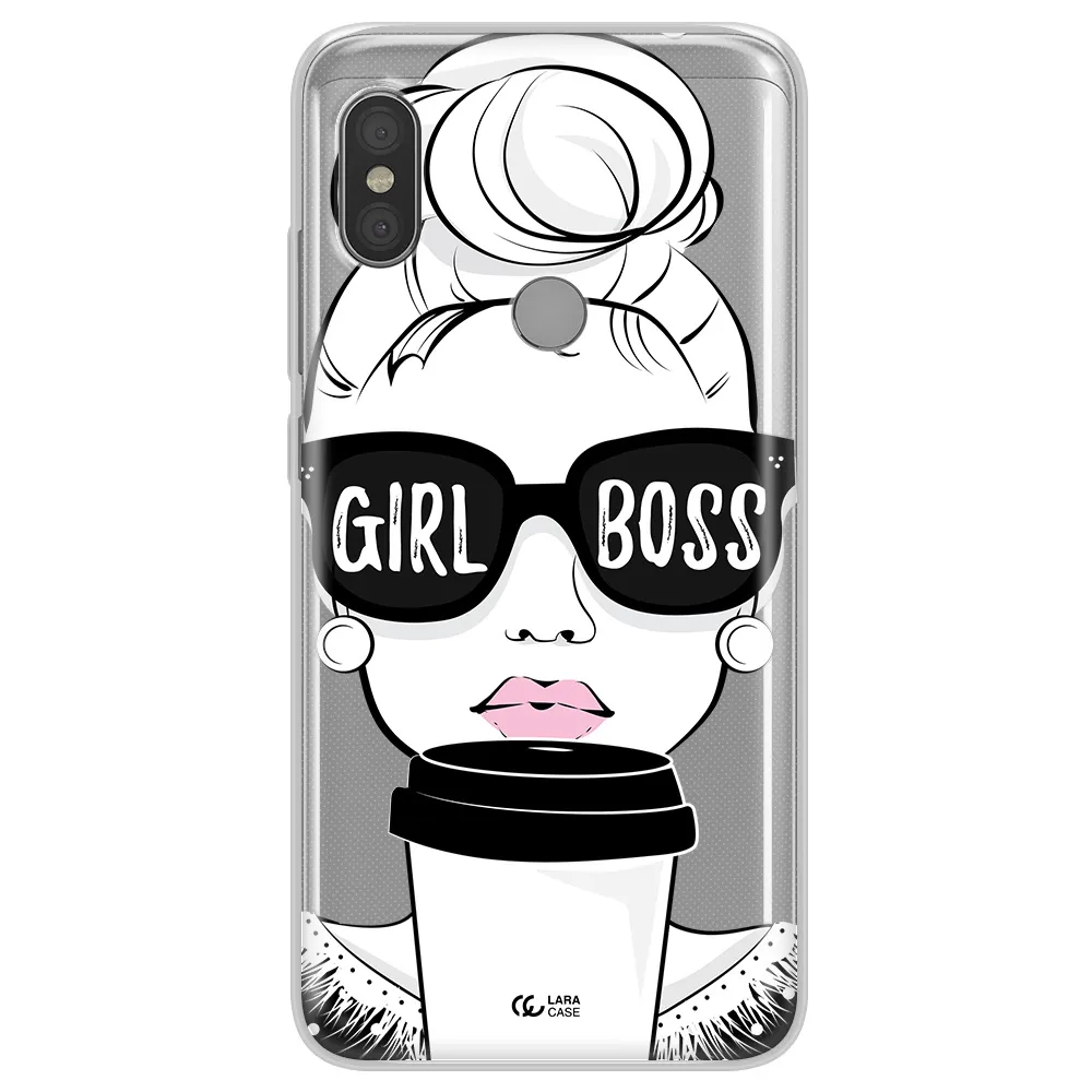 Girl Boss Xiaomi Redmi Note 6 Pro Clear TPU Case