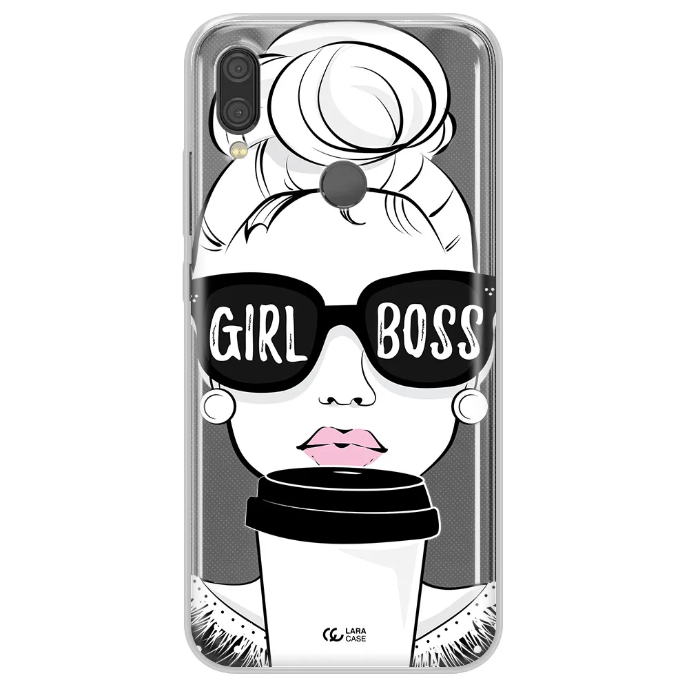 Girl Boss Xiaomi Redmi Note 7 Clear TPU Case