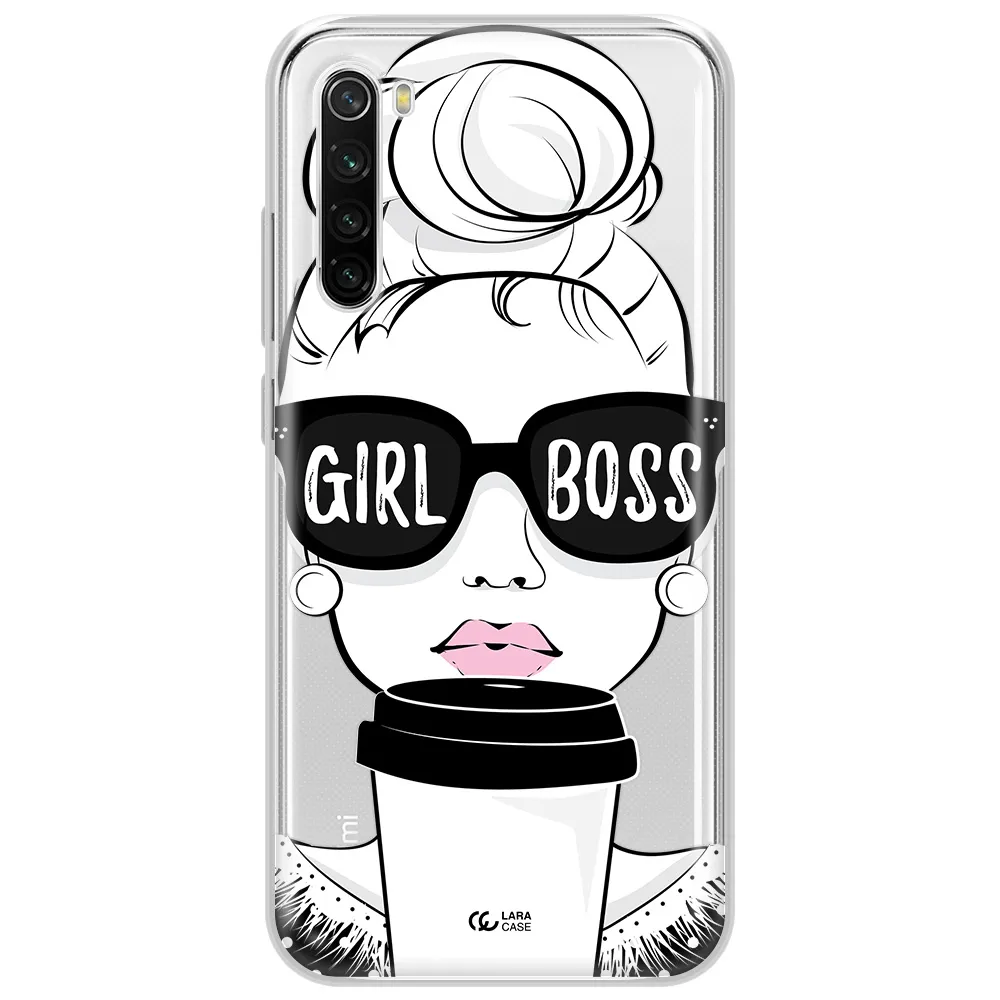 Girl Boss Xiaomi Redmi Note 8T Clear Tpu Case