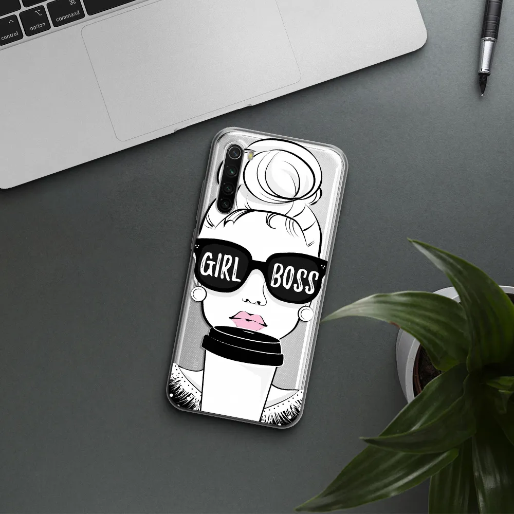 Girl Boss Xiaomi Redmi Note 8T Clear Tpu Case