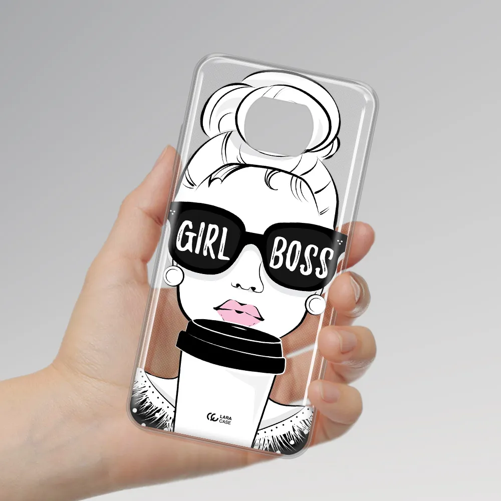 Girl Boss Xiaomi Redmi Note 9T Clear Tpu Case