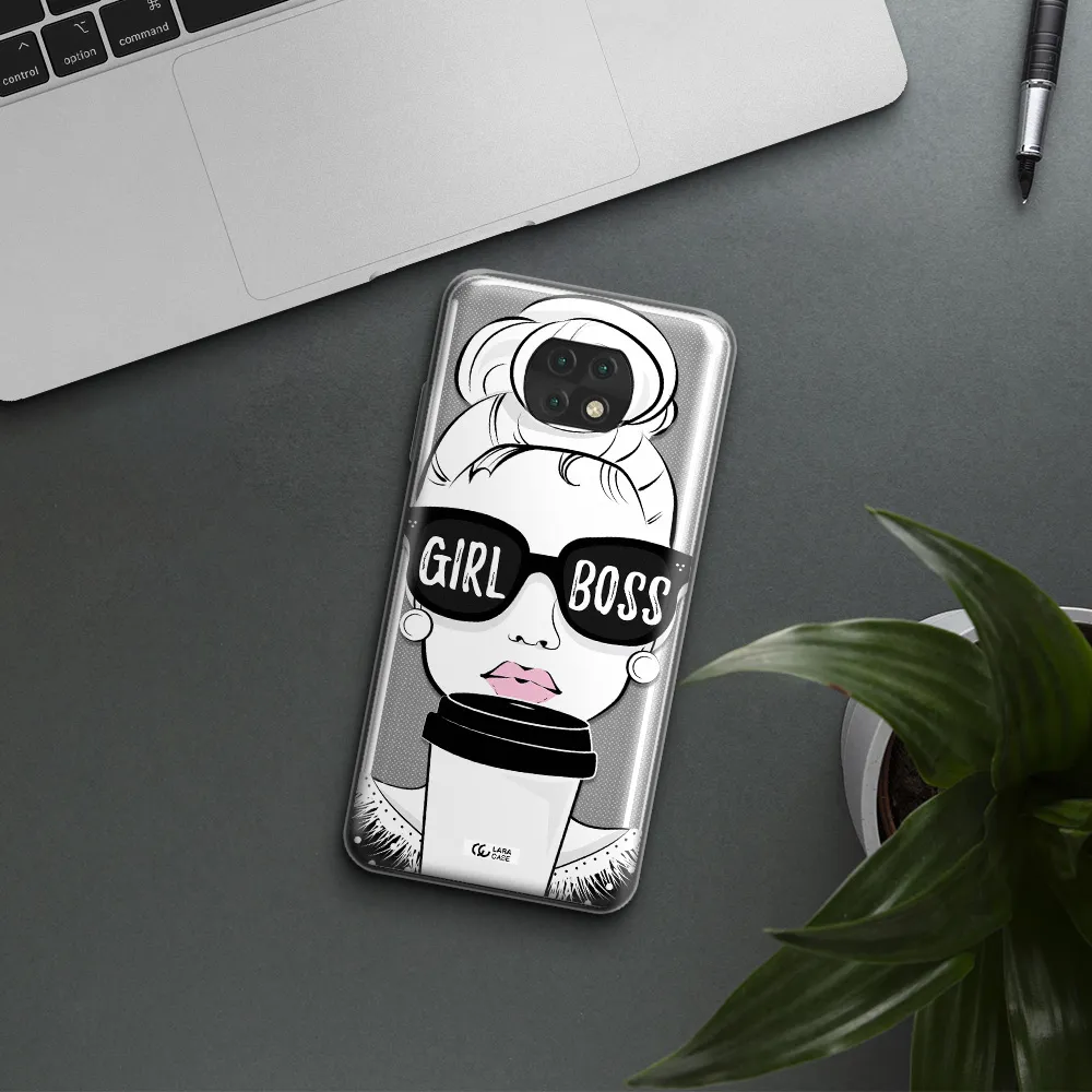 Girl Boss Xiaomi Redmi Note 9T Clear Tpu Case