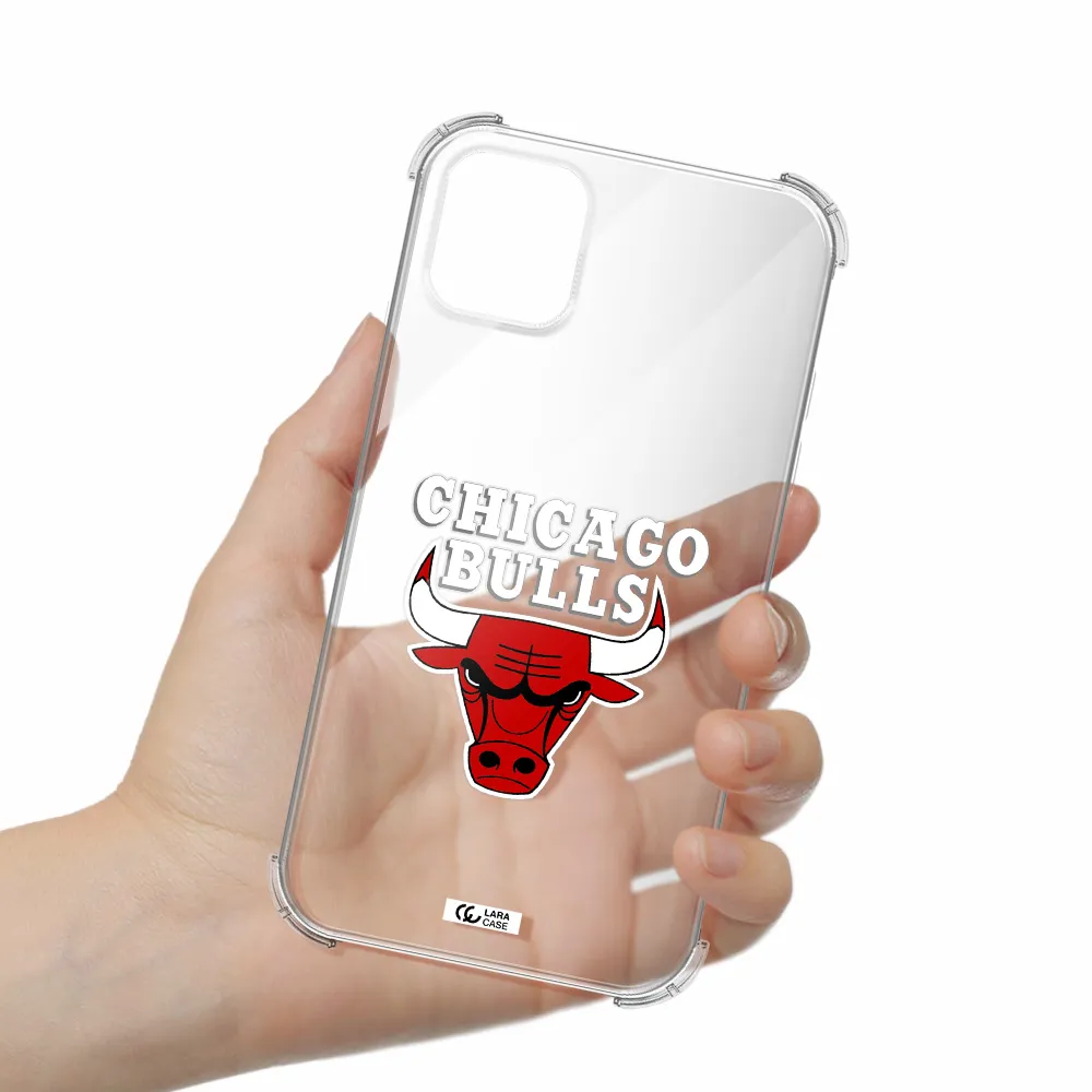 Chicago Bulls Apple iPhone 11 Clear PC Case
