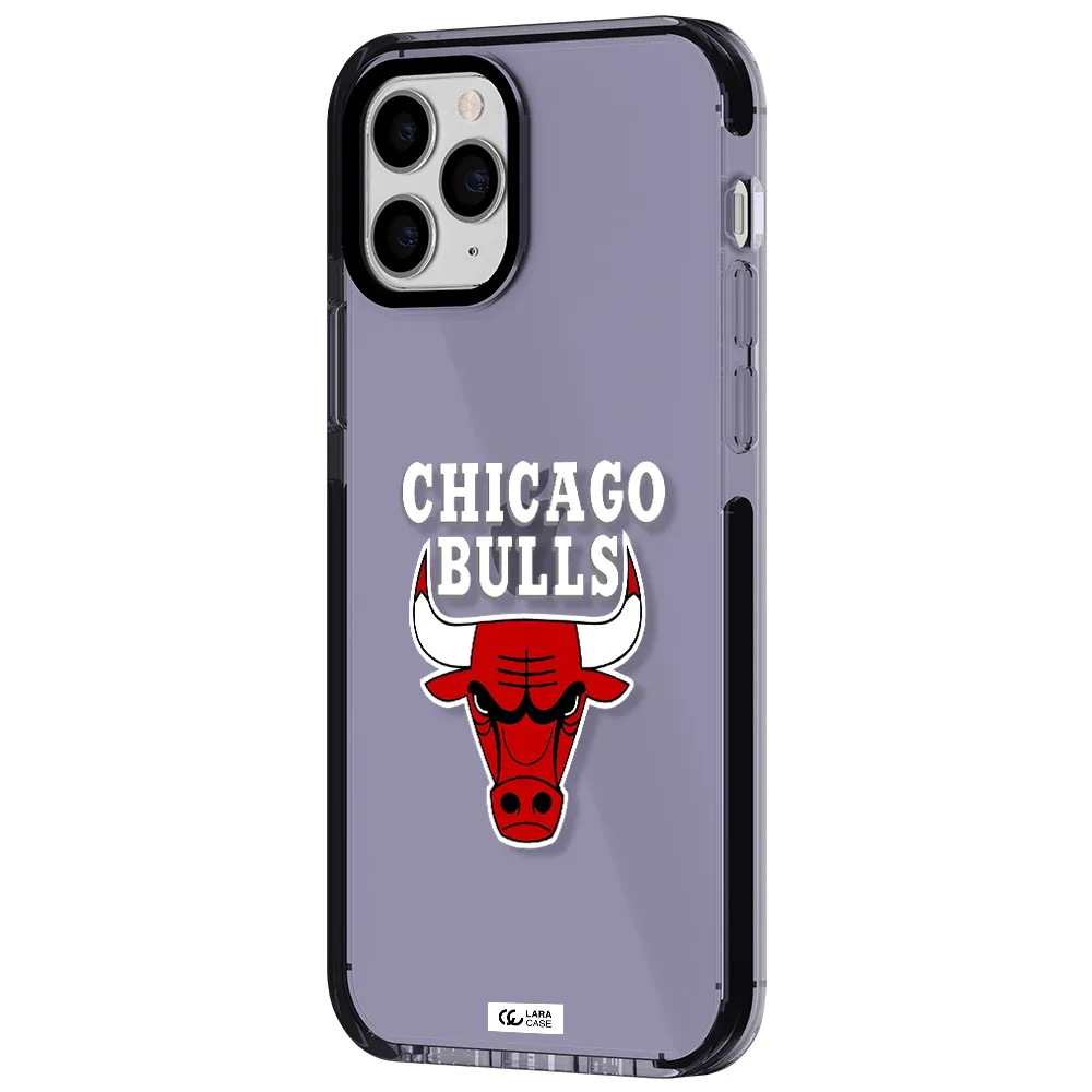 Chicago Bulls Apple iPhone 11 pro impact Lilac Case