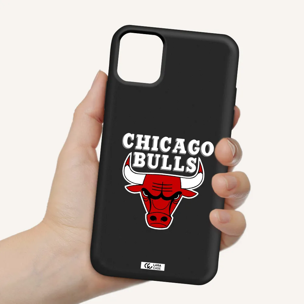 Chicago Bulls Apple iPhone 11 Silicone black Case