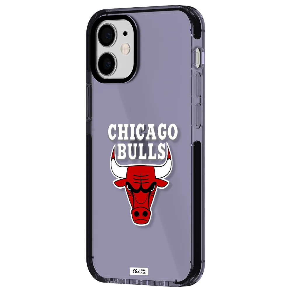 Chicago Bulls Apple iPhone 12 mini impact Lilac Case