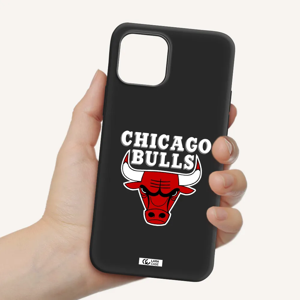 Chicago Bulls Apple iPhone 12 mini Silicone black Case