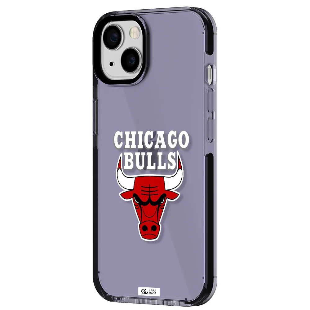 Chicago Bulls Apple iPhone 13 impact Lilac Case