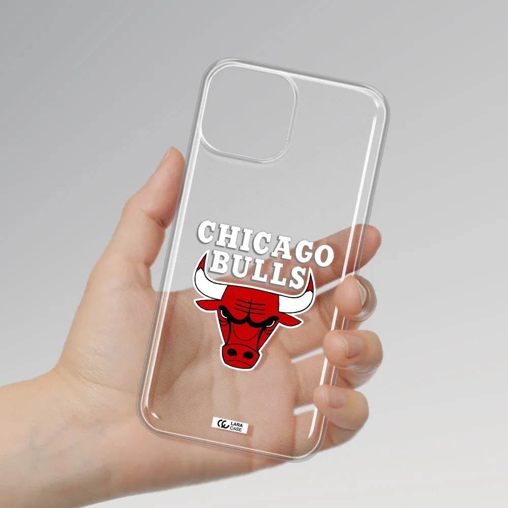Chicago Bulls Apple iPhone 13 mini Clear TPU Case