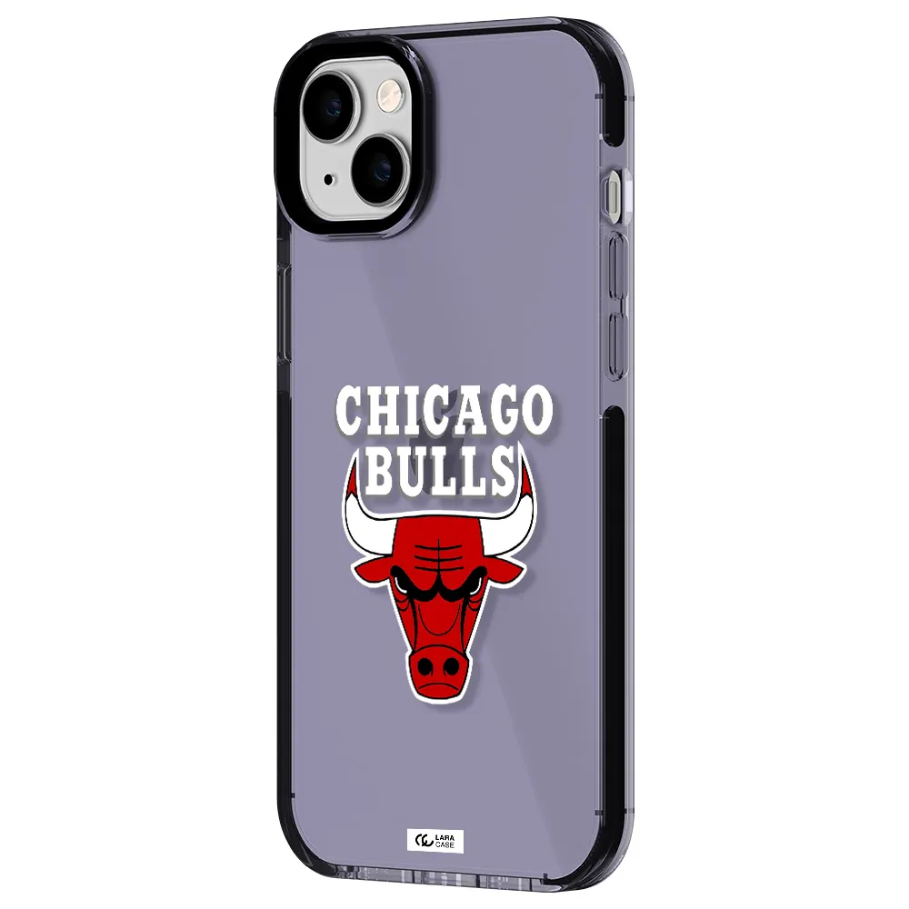 Chicago Bulls Apple iPhone 14 plus impact Lilac Case