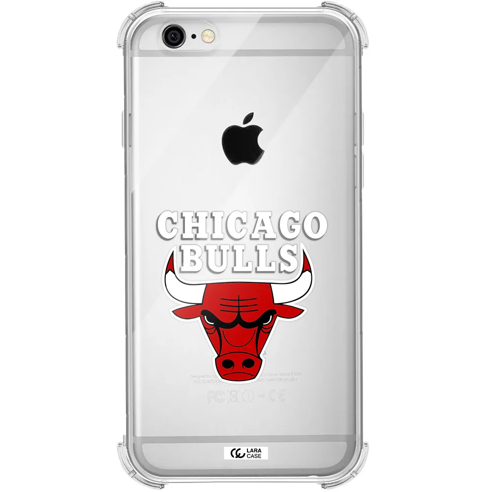 Chicago Bulls Apple iPhone 6 Clear PC Case