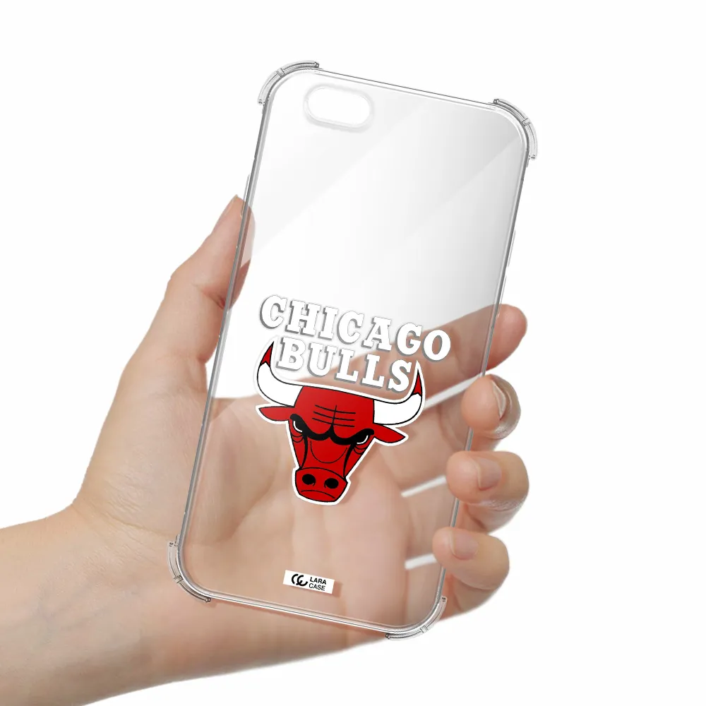 Chicago Bulls Apple iPhone 6 Clear PC Case