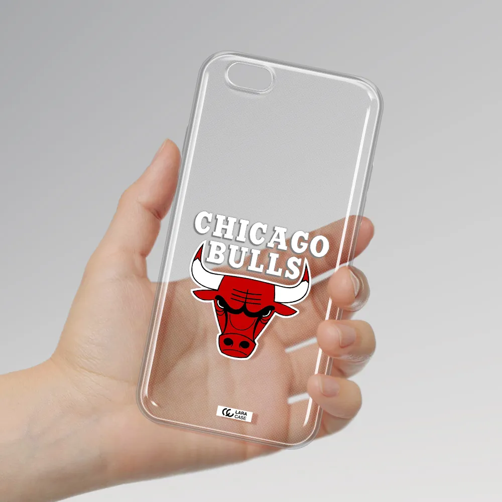 Chicago Bulls Apple iPhone 6 Clear TPU Case