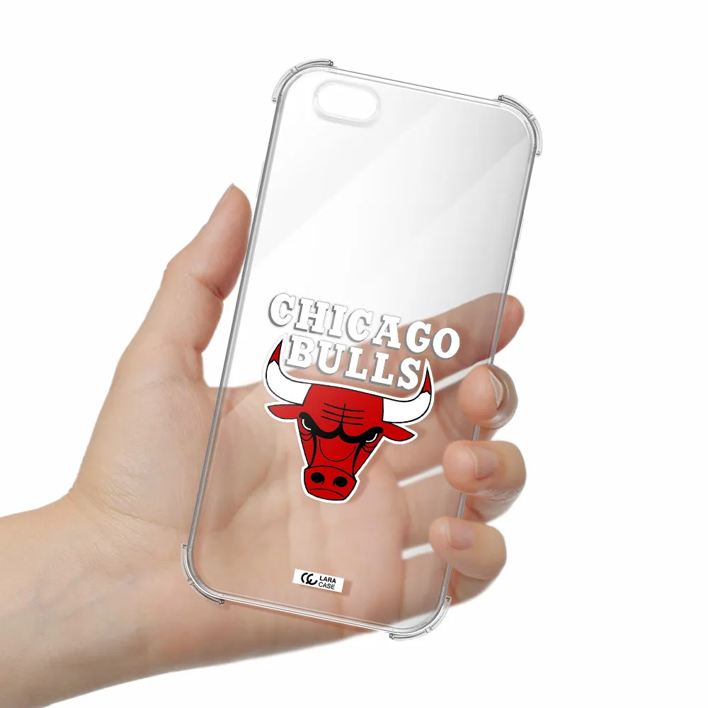 Chicago Bulls Apple iPhone 6 plus Clear PC Case
