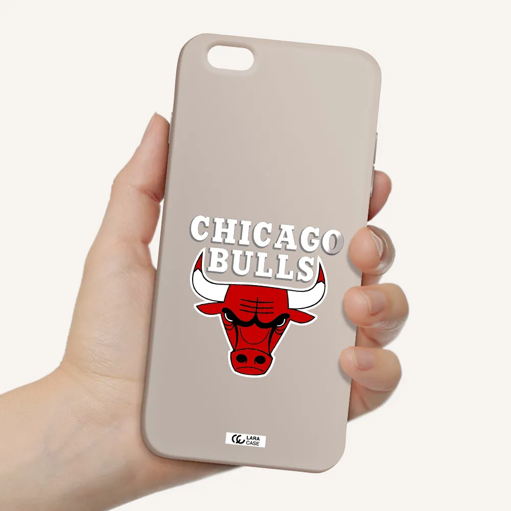 Chicago Bulls Apple iPhone 6 plus Silicone Stone Case