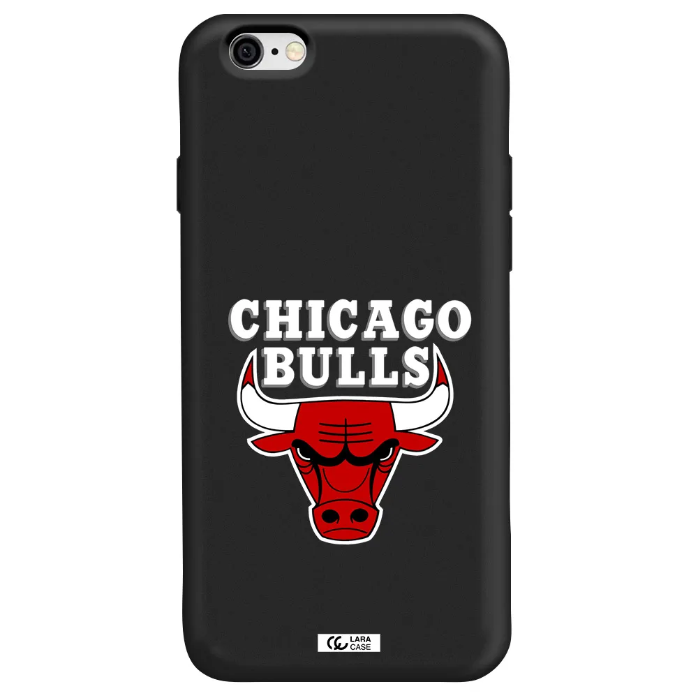 Chicago Bulls Apple iPhone 6 Silicone black Case