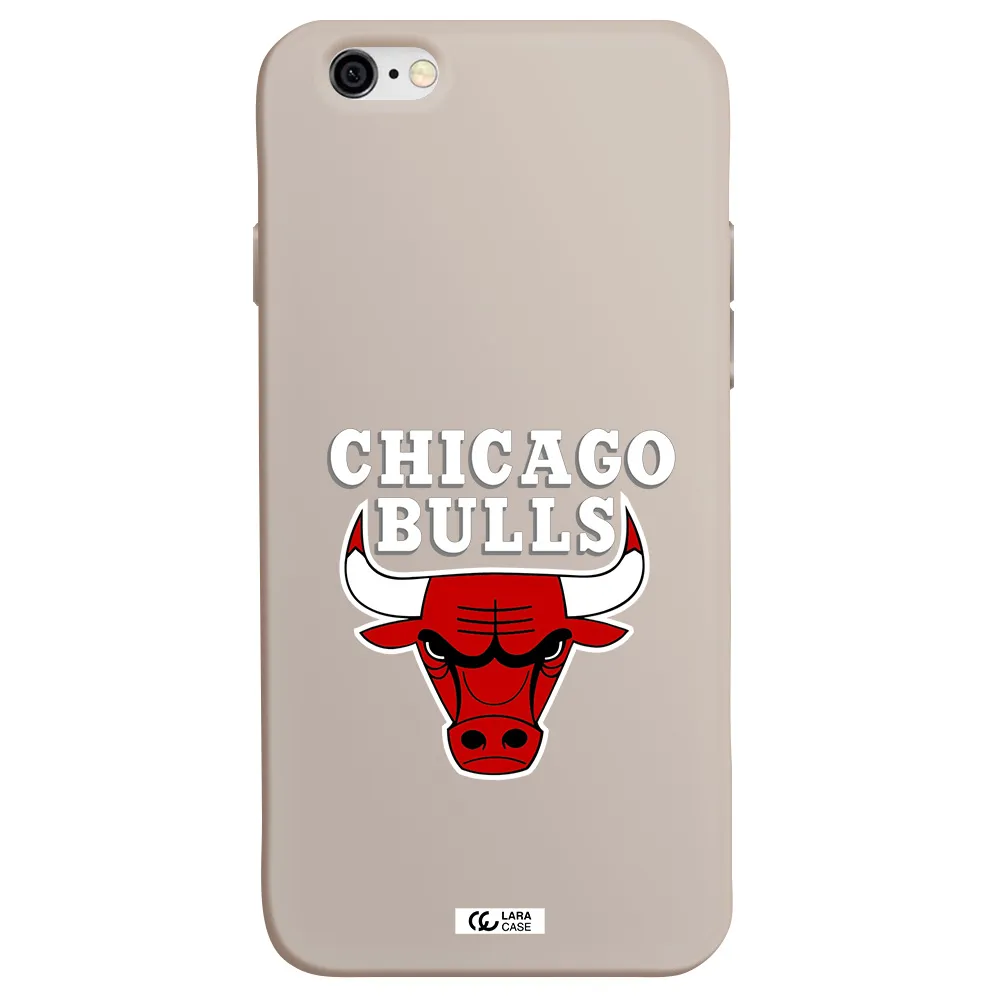 Chicago Bulls Apple iPhone 6 Silicone Stone Case