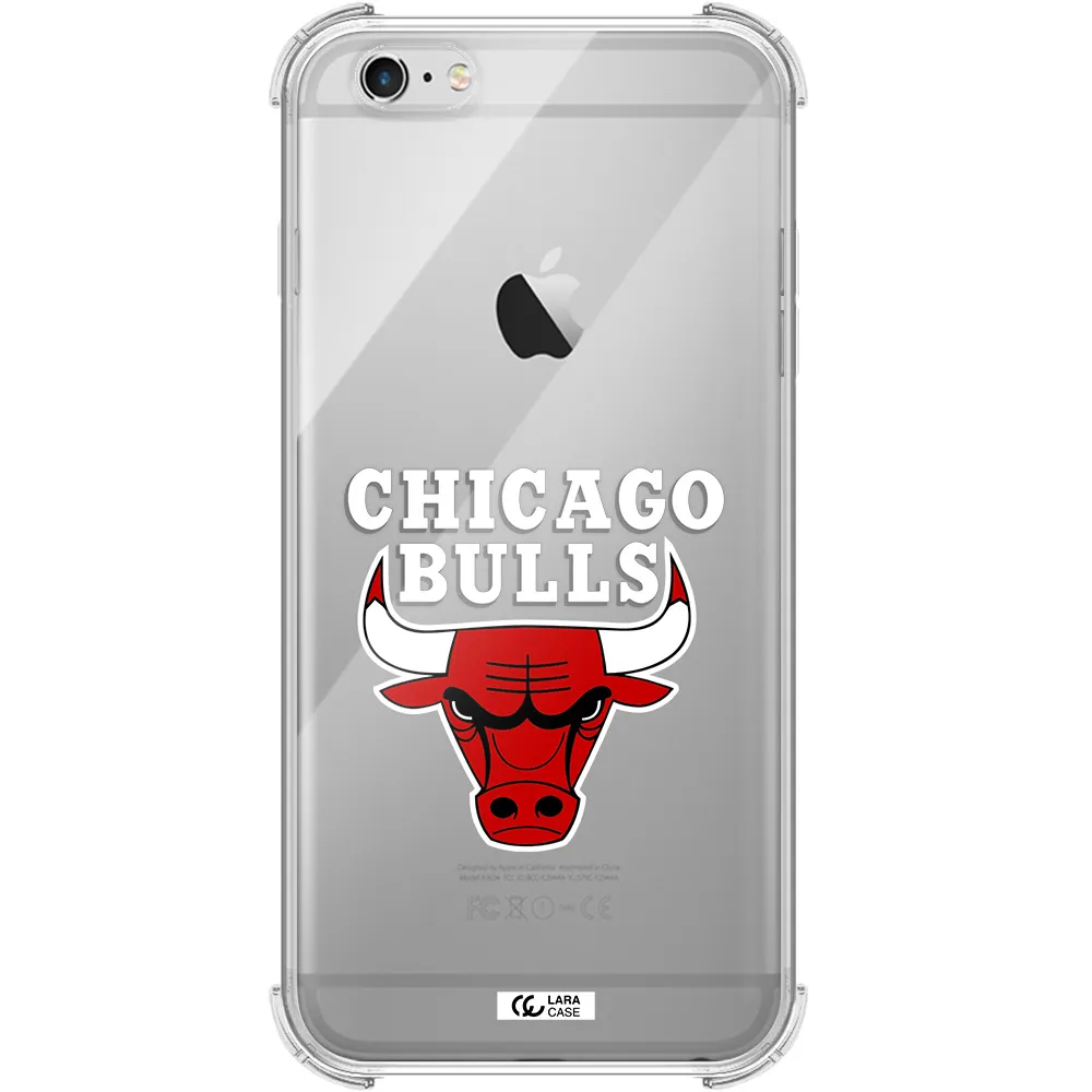 Chicago Bulls Apple iPhone 6S Clear PC Case