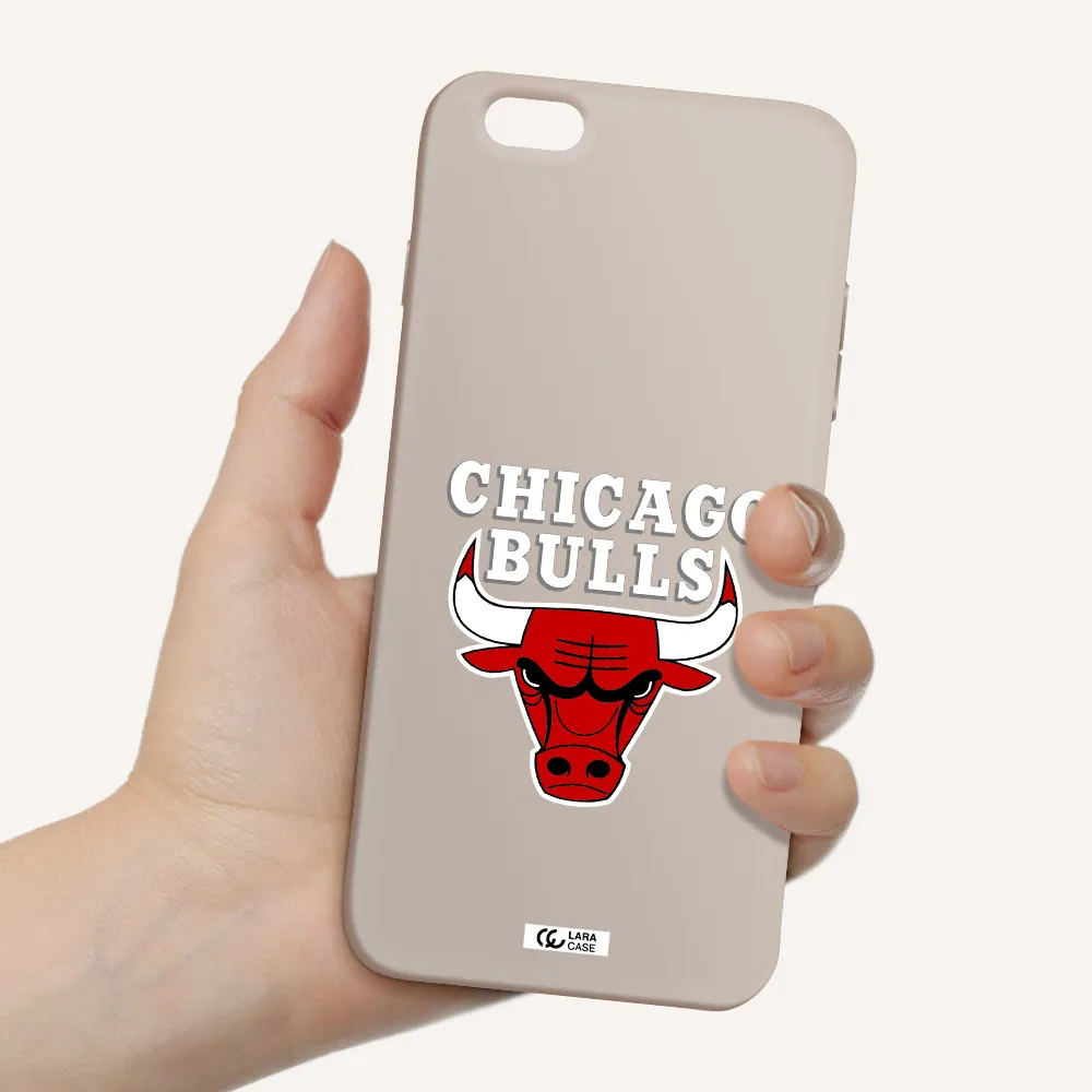 Chicago Bulls Apple iPhone 6S Silicone Stone Case